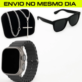 Imagem da oferta Kit Relogio LED Masculino Óculos Premium