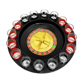 Imagem da oferta Jogo Roleta Drink Redstar Sport Com 16 Copos De Shot 2 Esferas Para Se Divertir Com Amigos ELJ0209 - Bar e Acessórios