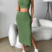 Imagem da oferta Conjunto Ezwear Sólido Top + Saia - Shein