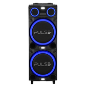 Imagem da oferta Caixa de Som Torre Double 12 Pol 2700W Bluetooth Pulse - SP516