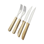Imagem da oferta Jogo de Talheres para Churrasco Home Style BBQ Acácia