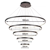 Imagem da oferta Lustre Led Luminária