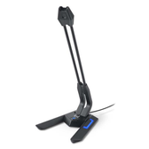 Imagem da oferta Microfone Gamer Olier USB LED Preto Warrior - PH255