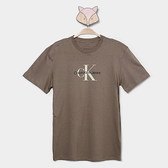 Imagem da oferta Camiseta Infantil Calvin Klein Logo Reissue CKJJ120H Menino