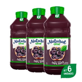 Imagem da oferta Pack Com 6 Sucos De Uva Ambiente 2L - Natural One