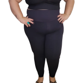 Imagem da oferta Calça Legging Fio Emana Tratamento De Lipedema Plus Size