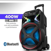 Imagem da oferta Caixa Amplificada Connect Lights Cm-400 Mondial Cor Preto