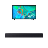 Imagem da oferta Samsung Smart TV 32" HD H5000F + Soundbar Samsung HW-B400F