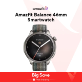 Imagem da oferta Smartwatch Amazfit Balance 46mm 1.5" Amoled GPS +150 Modos Esportivos Zepp os 3.0