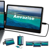 Imagem da oferta Extensor de Monitor Portátil Anvazise de Tela de Laptop 11,6"