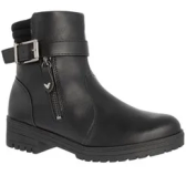Imagem da oferta Biker Boot Mississipi Tratorada Detalhe Fivela Zíper Coração Preto