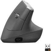 Imagem da oferta Mouse sem fio Logitech MX Vertical com Design Ergonômico para Redução de Tensão Muscular Conexão USB Unifying ou Bl