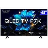 Imagem da oferta Smart TV TCL QLED 65 Polegadas 4K Wi-Fi Android TV 65P7K - Smart TV TCL QLED 65 Polegadas 4K Android TV