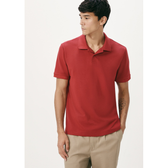 Imagem da oferta Camisa Polo Básica Masculina Regular Em Piquet - Vermelho