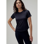 Imagem da oferta Camiseta Esportiva Feminina Texturizada - Preto