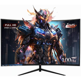 Imagem da oferta Monitor Curvo 23.6 Polegadas 100Hz Full HD LED Tela 1500R 1MS 98% sRGB HDMI/VGA Adaptive Sync Ajuste de Inclinação