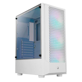 Imagem da oferta Gabinete Gamer Rise Mode Wave White Mid Tower Lateral em Vidro Fumê ARGB ATX 3 Cooler Fan ARGB Branco - RM-WA-BW