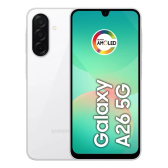 Imagem da oferta Celular Samsung Galaxy A26 5g 256gb 8gb Ram Câmera De 50mp Ip67 Tela Super Amoled 6.7 Nfc - Branco