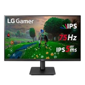 Imagem da oferta Monitor Gamer LG 27" Full HD IPS HDMI e VESA FreeSync Ajuste de Ângulo Bordas Finas Preto - 27MP400-B
