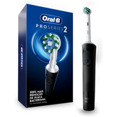 Imagem da oferta Oral-B PRO Series 2 Escova de Dentes Elétrica Cabeça Redonda Advanced Clean Preta