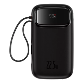 Imagem da oferta Power Bank Baseus Qpow 20000mah 22.5w Display Digital Turbo