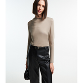 Imagem da oferta Blusa em Meia Malha com Gola Boba