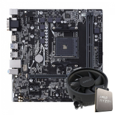 Imagem da oferta Kit Upgrade Processador AMD Ryzen 5 4500 + Placa Mãe Gigabyte A320M S2H - Upgrade1263