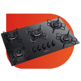 Imagem da oferta Cooktop Itatiaia Essencial 5 Bocas Mesa Vidro Preto Bivolt