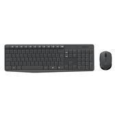 Imagem da oferta Teclado e Mouse sem Fio MK235 Logitech Preto