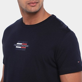Imagem da oferta Camiseta Tommy Hilfiger Flag Box Masculina