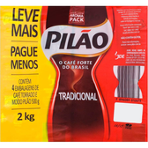 Imagem da oferta Café Torrado e Moído a Vácuo Tradicional Pilão 4 unidades de 500g (COMPRA RECORRENTE)
