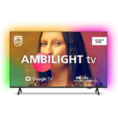 Imagem da oferta Smart TV Philips Ambilight 50" 4K 50PUG790878 Google TV Comando de Voz Dolby VisionAtmos VRRALLM Bluetooth
