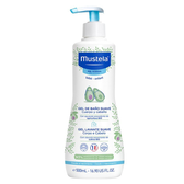Imagem da oferta Mustela Gel Lavante Suave 500ml - Sabonete Líquido Corpo e Cabelo para bebês e crianças feito com 93% de ingredie