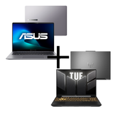 Imagem da oferta Kit Notebooks Asus ExpertBook P5 Ultra 5-226V 16GB SSD 512GB W11 P5405CSA-NZ0458X + TUF Gaming F16 Intel 5-210H 16GB SSD 512GB W11 FX607VU-RL053W