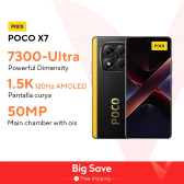 Imagem da oferta Estreia mundial poco x7 versão global smartphone dimensão 7300-ultra 6.67 "1.5k amoled display curvo 45w turbo carrega