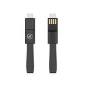 Imagem da oferta Cabo Curto Slim 3 em 1 Micro USB Lightning Gorila Shield Tipo C - Gshield