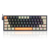 Imagem da oferta Teclado Mecânico Gamer Redragon Fizz RGB Switch Brown USB ABNT2  - K617RGB-OGEBKEGY