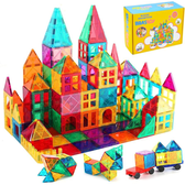 Imagem da oferta Brastoy Blocos de Montar Magnéticos Infantil Construção Brinquedo (65 Peças)