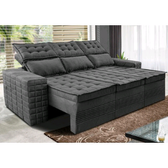 Imagem da oferta Sofá 3 Lugares Retrátil e Reclinável Cama inBox Senses