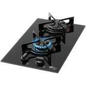 Imagem da oferta Cooktop À Gás Fischer 2 Bocas Fit Line Mesa Vidro Bivolt - 27185-60015
