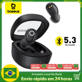 Imagem da oferta Baseus Bowie WM02 Fones de ouvido Bluetooth 5.3 verdadeiros Fones de ouvido sem fio Mini HiFi Esportes Jogos TWS Fones d