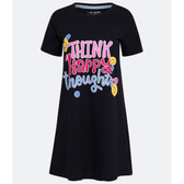 Imagem da oferta Camisola em Meia Malha com Estampa Think happy Thoughts Tam P