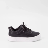 Imagem da oferta Tênis Dakota Flatform Feminino Ilhós Textura Soft Preto
