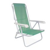 Imagem da oferta Mor - Cadeira Reclinável Aço 8 Posições Anis