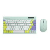 Imagem da oferta Combo sfio C3Tech Teclado e Mouse K-W71GN TKL ambidestro Layout Português Brasileiro Multimídia Anti-Respingo Teclas