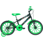 Imagem da oferta Bicicleta Infantil Aro 16 Polikids Preta Polimet Meninos Preto Outro (especifique na descrição do produto)