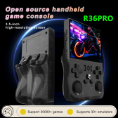 Imagem da oferta Console Retrô R36 Pro Portátil com Tela de 3,5" e Jogos Clássicos Integrados