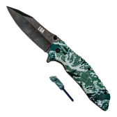 Imagem da oferta Canivete Tático Com Pederneira Ideal Acampar Trilha E Pesca Cor Camuflado