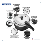 Imagem da oferta Tramontina 6,0l Vancouver 24 Cm Grande Panela De Pressão