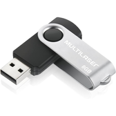 Imagem da oferta Pen Drive Twist 8Gb Usb Leitura 10Mbs Gravação 3Mbs Preto Multi - PD587